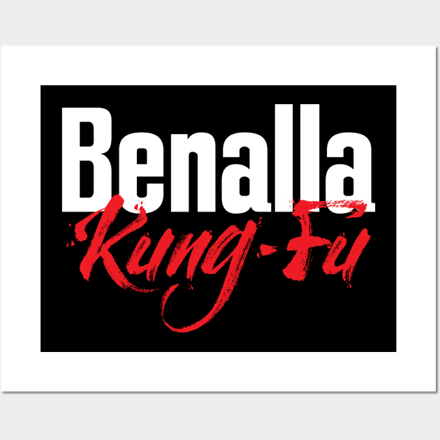 Benalla Kung Fu Australia Raised Me Wall Art by ProjectX23Red